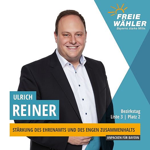 Ulrich Reiner in den Bezirkstag /Bild: Ulrich Reiner